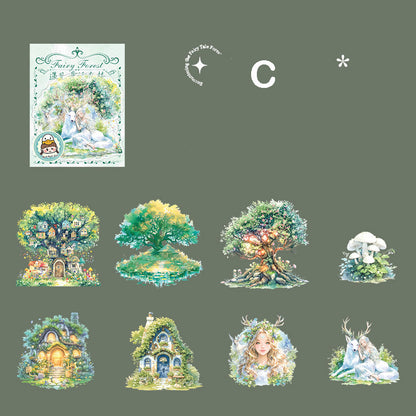 Meet Fairy tale Forest Stickers 16pcs