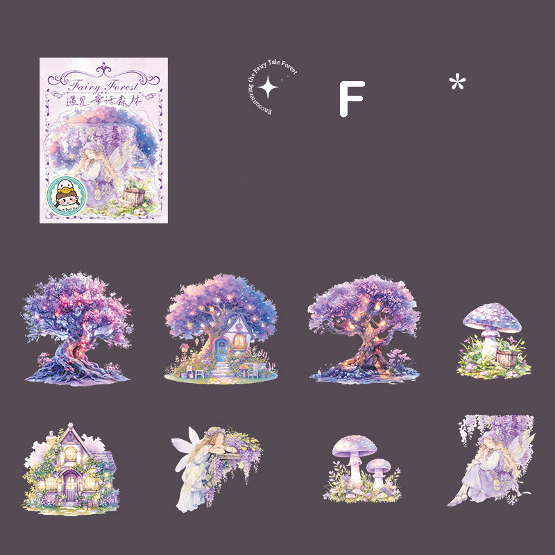 Meet Fairy tale Forest Stickers 16pcs