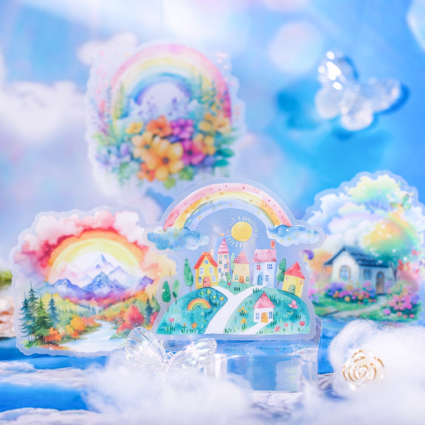 Meet The Rainbow Sticker 12pcs