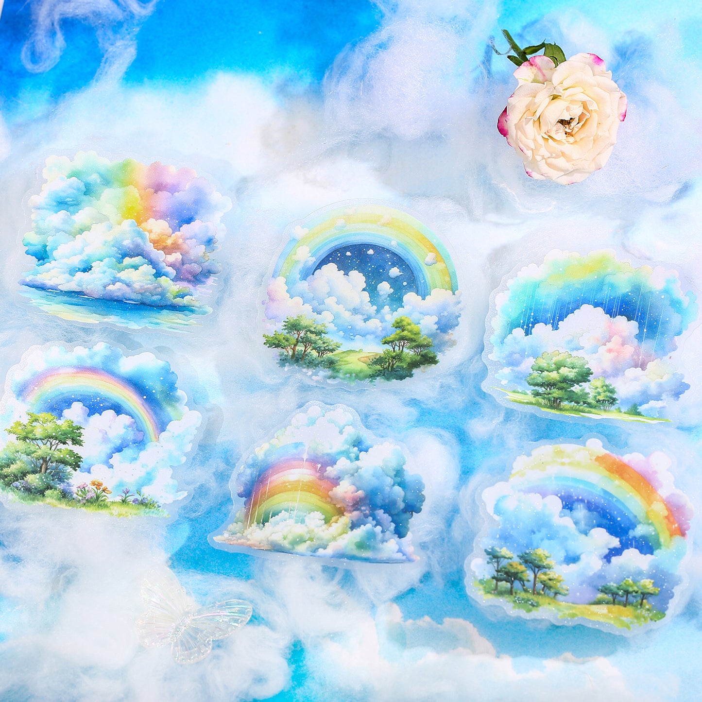 Meet The Rainbow Sticker 12pcs