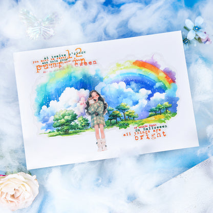 Meet The Rainbow Sticker 12pcs
