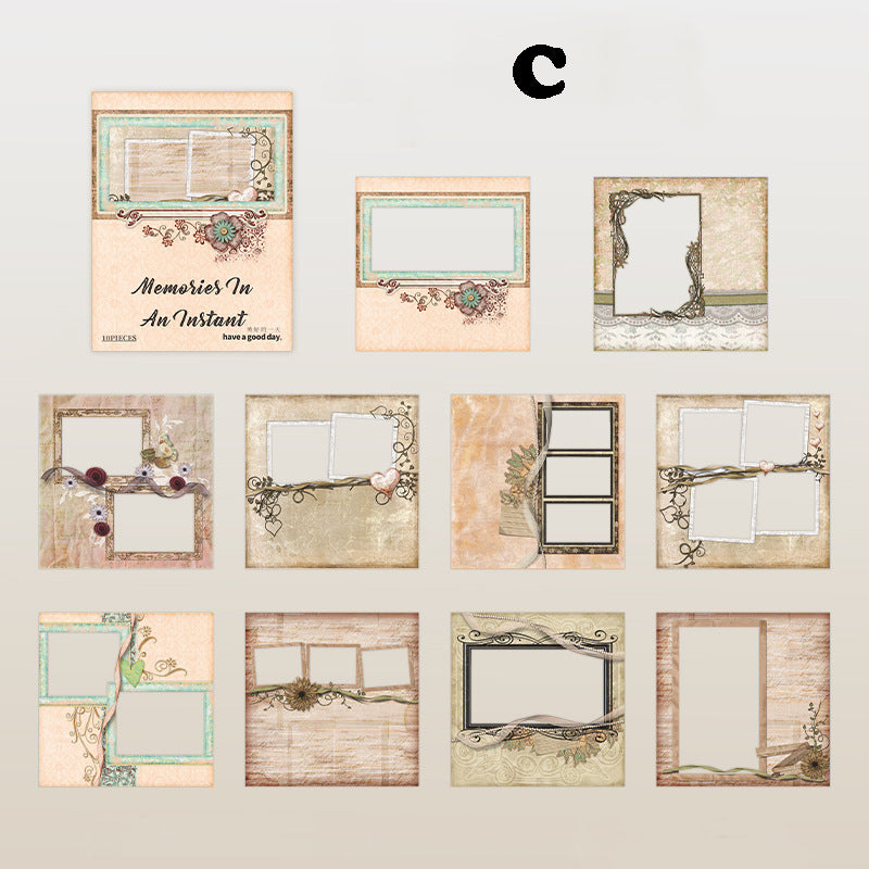 Memories In An Instant Paper 10pcs