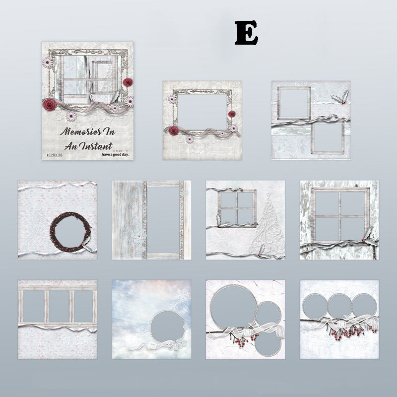 Memories In An Instant Paper 10pcs