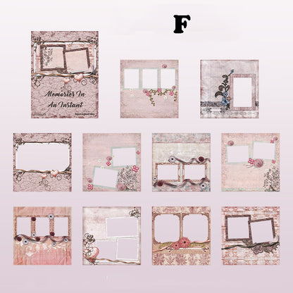 Memories In An Instant Paper 10pcs