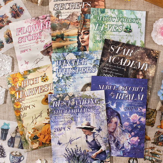 Memories of Time Sticker Book 20 sheets