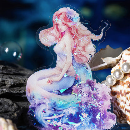 Mermaid Fairy Tale Sticker 5pcs