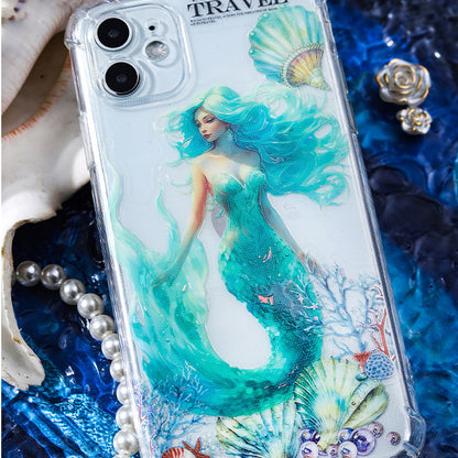 Mermaid Fairy Tale Sticker 5pcs