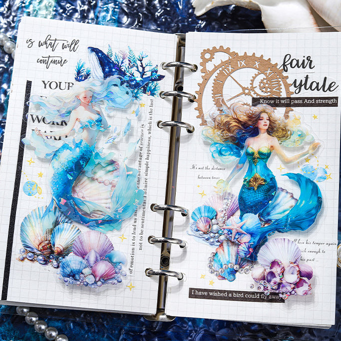 Mermaid Fairy Tale Sticker 5pcs
