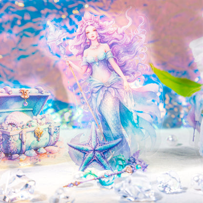 Mermaid Sea God Sticker 20pcs