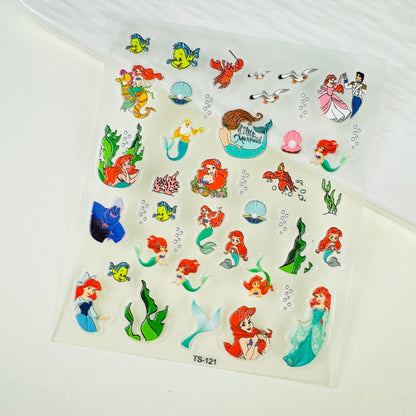 Mermaid Mini Stickers