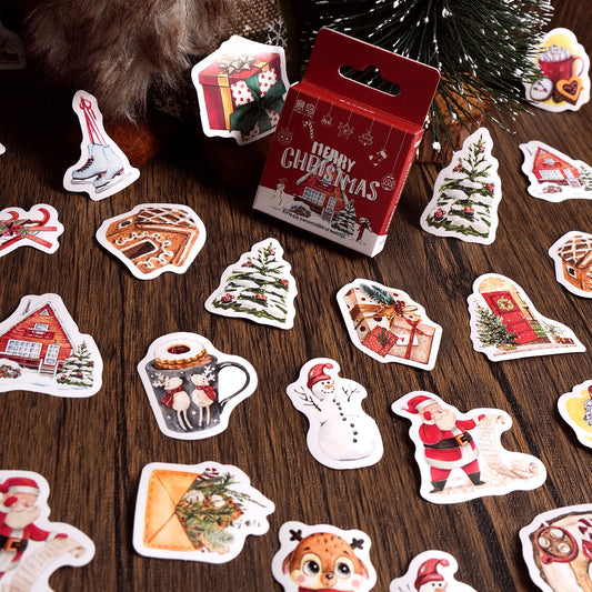 Merry Christmas Stickers 46pcs
