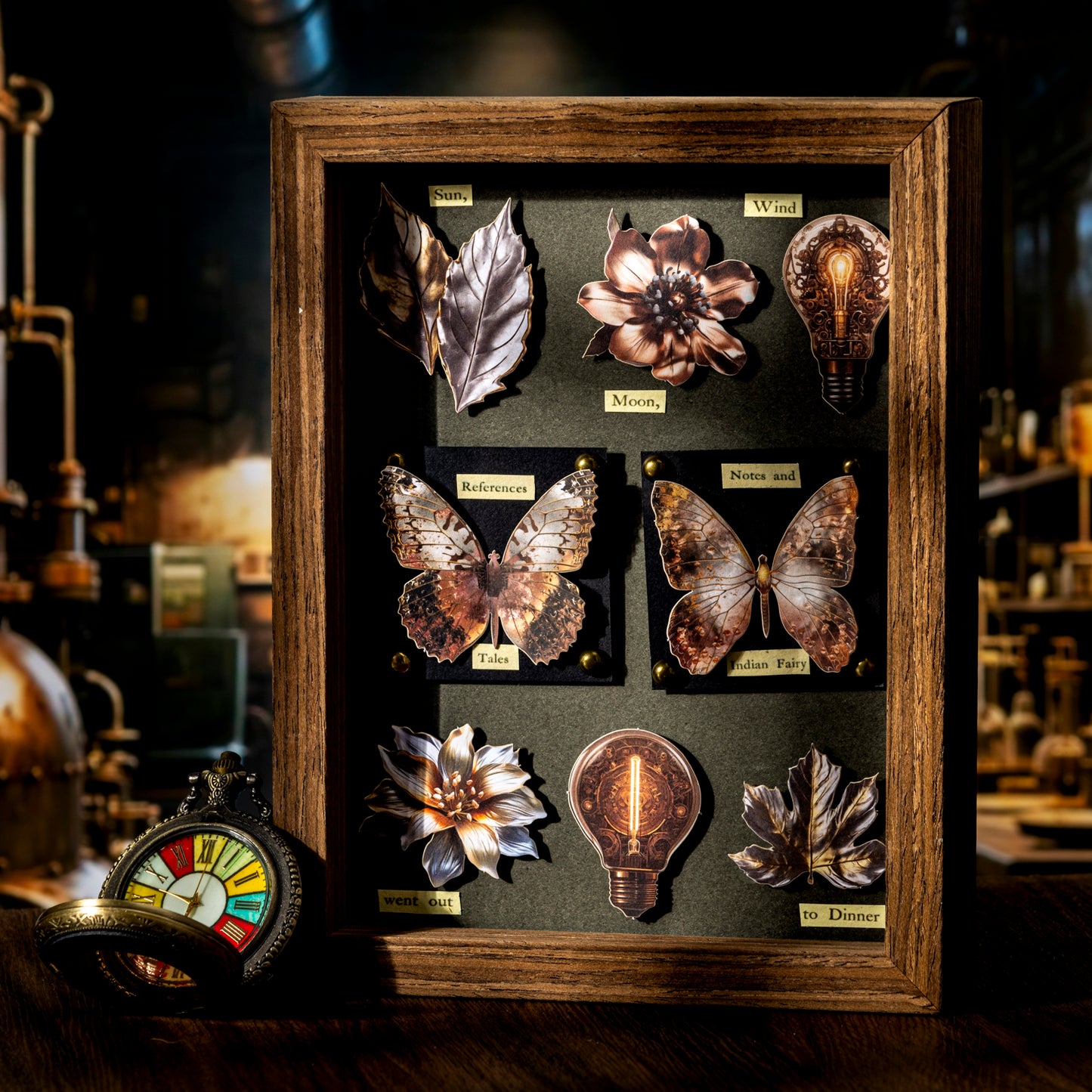 Metal Collection Room Sticker 20pcs