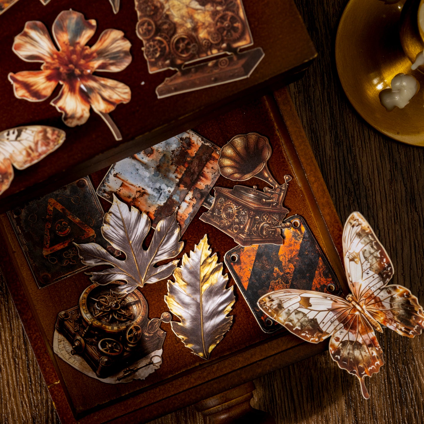 Metal Collection Room Sticker 20pcs