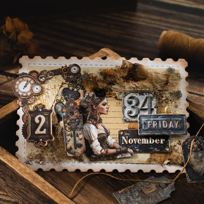 Metal Imprini Sticker 20pcs