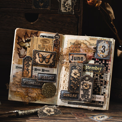 Metal Imprini Sticker 20pcs