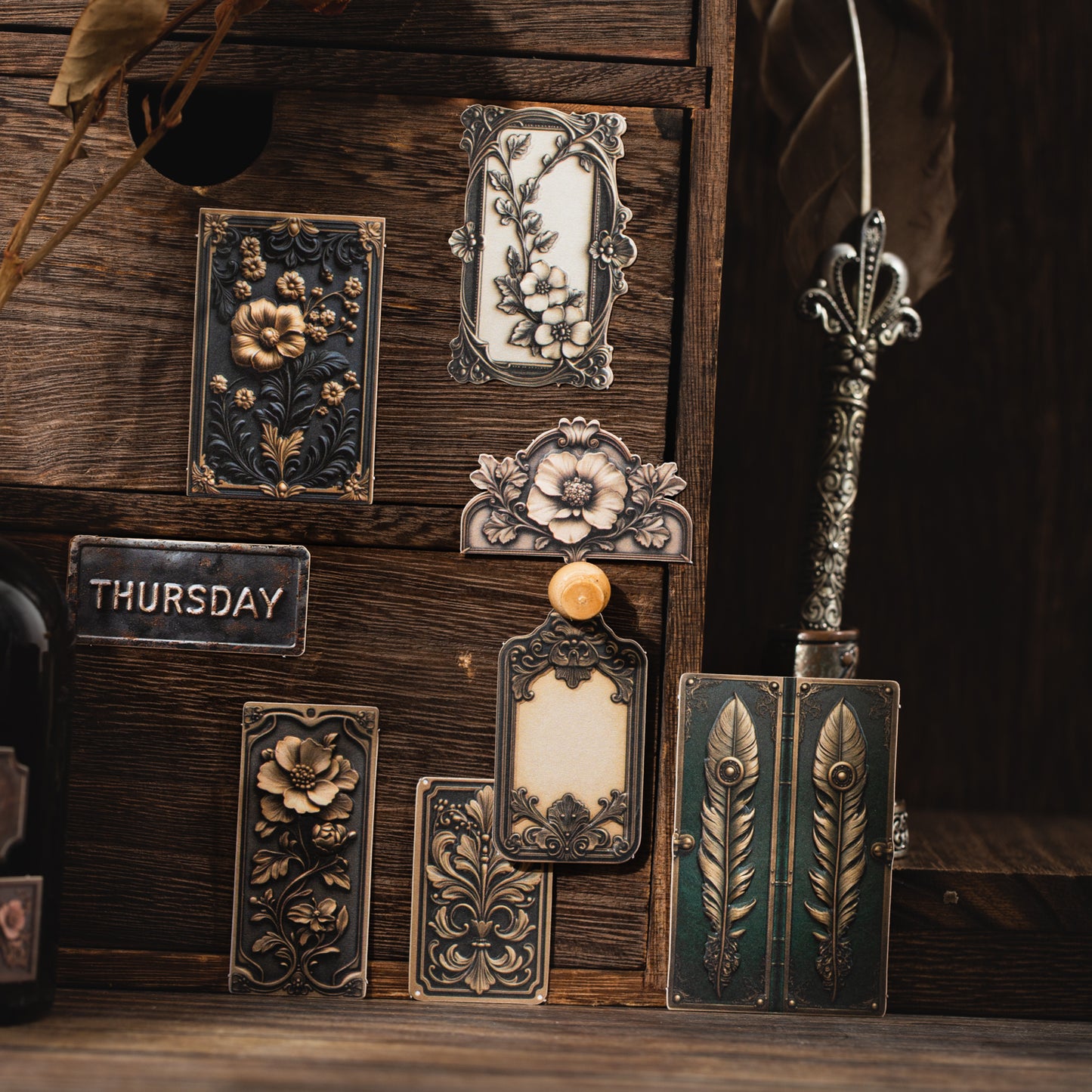 Metal Imprini Sticker 20pcs