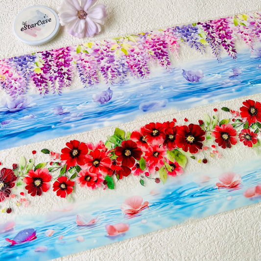 95cm*2m Midsummer Floral Tides Tape