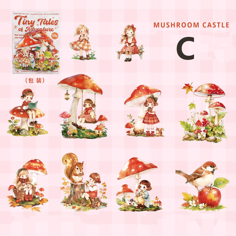 Mini Adventure Sticker 10pcs