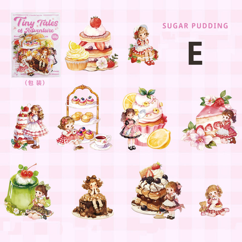 Mini Adventure Sticker 10pcs