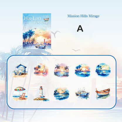 Mirage of the Clouds Stickers 10pcs