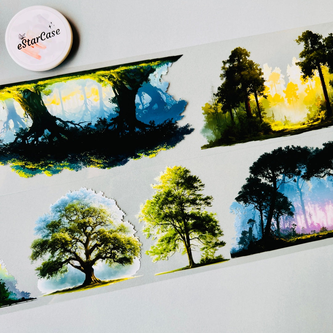 80cm*2m Misty Forest Tape