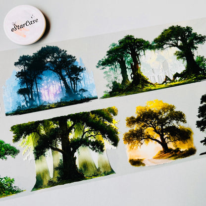 80cm*2m Misty Forest Tape
