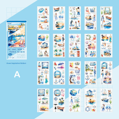 Misty Memories Post Stickers Book