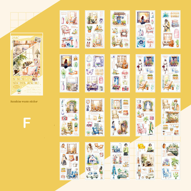 Misty Memories Post Stickers Book