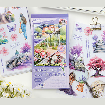 Misty Memories Post Stickers Book