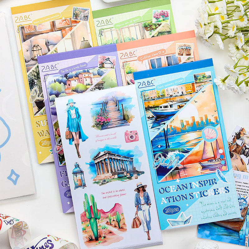 Misty Memories Post Stickers Book – Estarcase