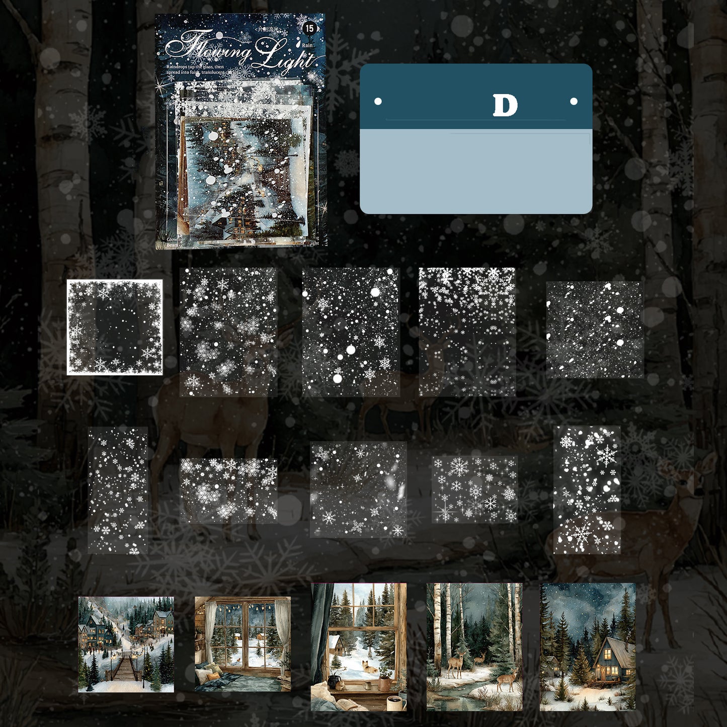 Moment of Light Sticker 15pcs