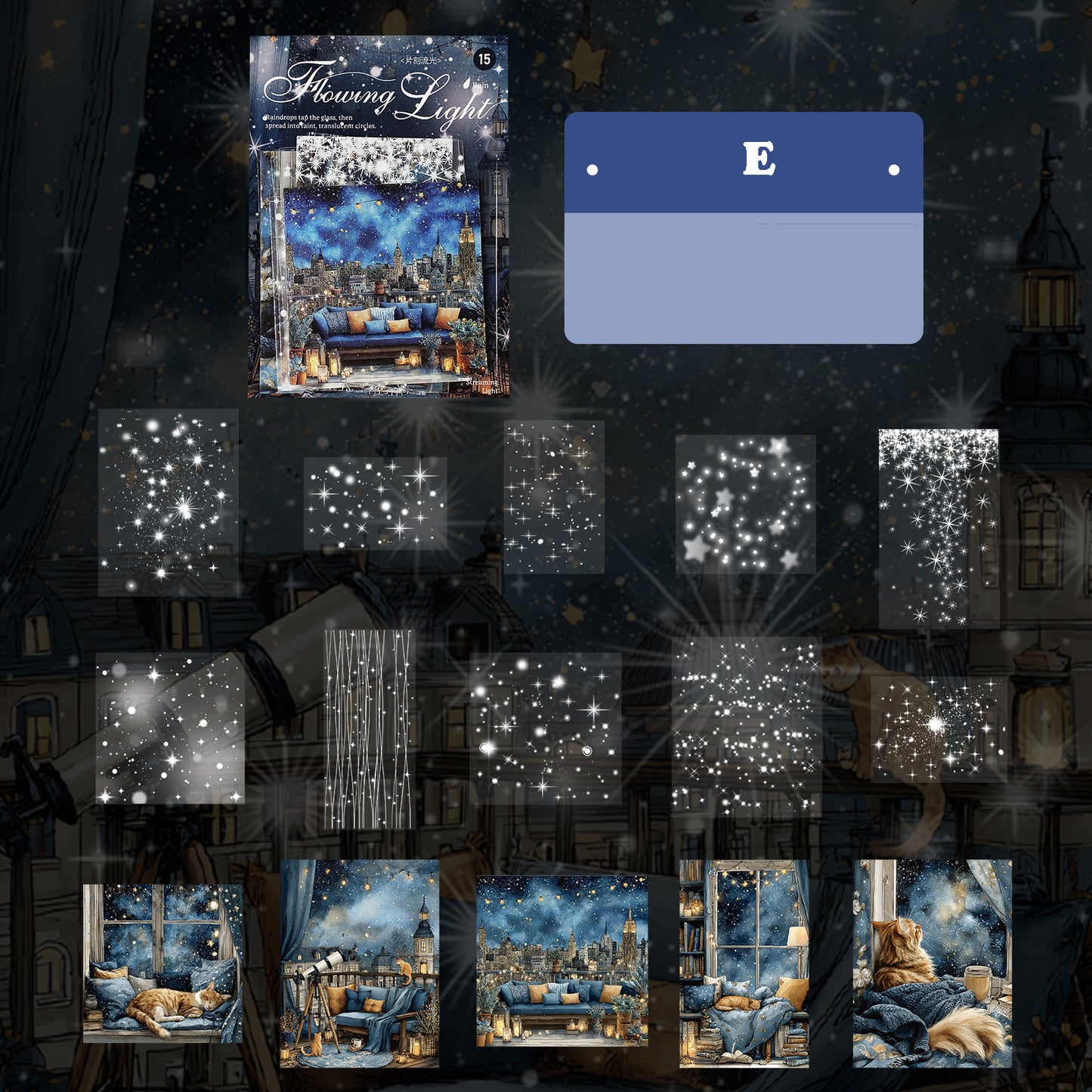 Moment of Light Sticker 15pcs