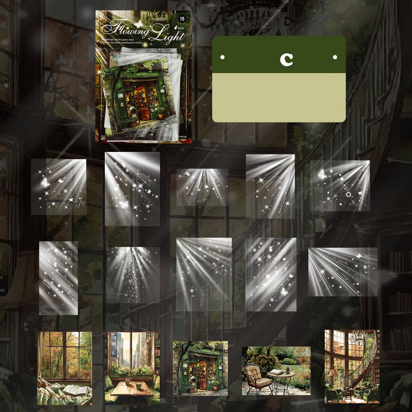 Moment of Light Sticker 15pcs