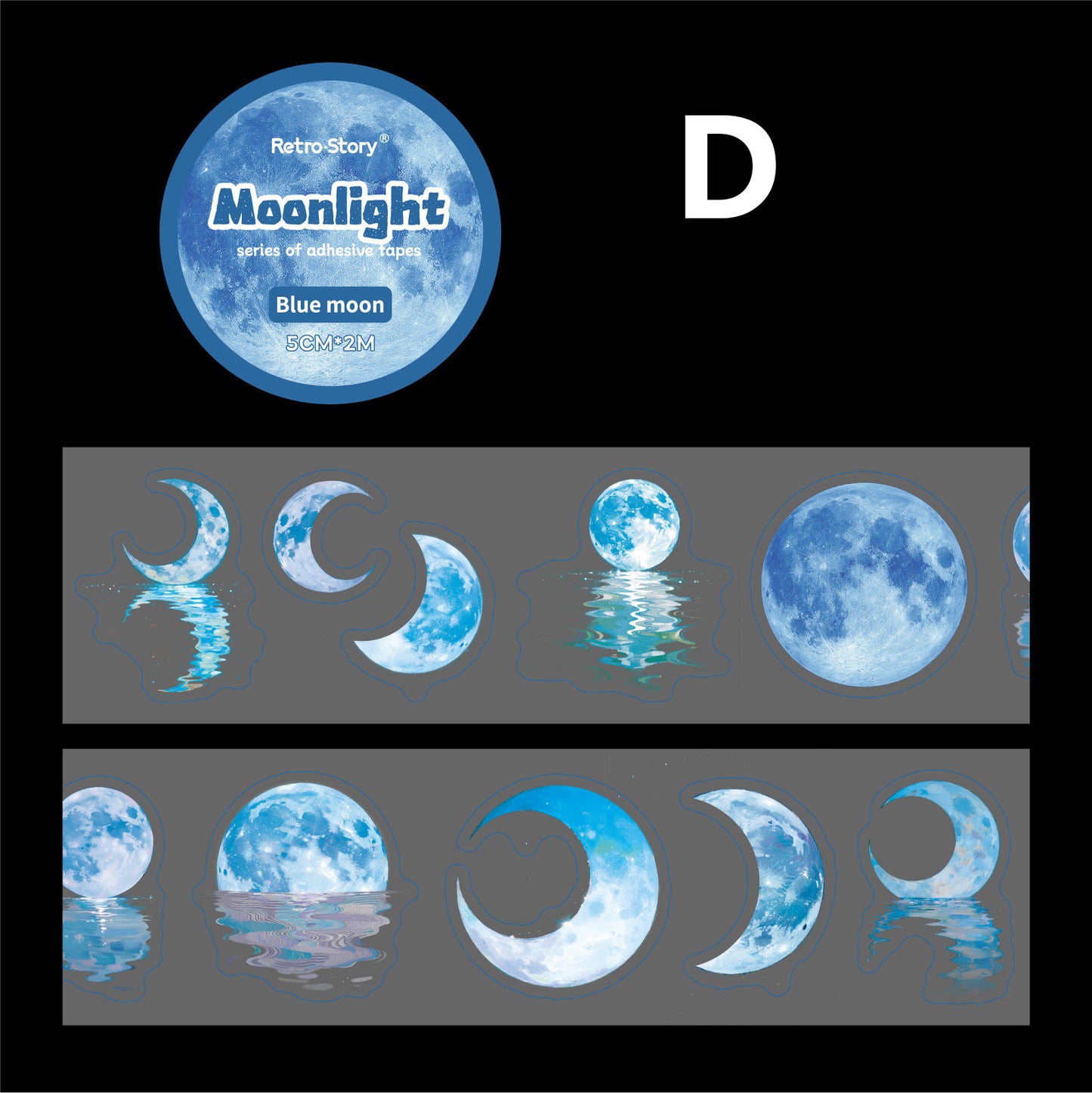 Moonlight Pre-cut Tape