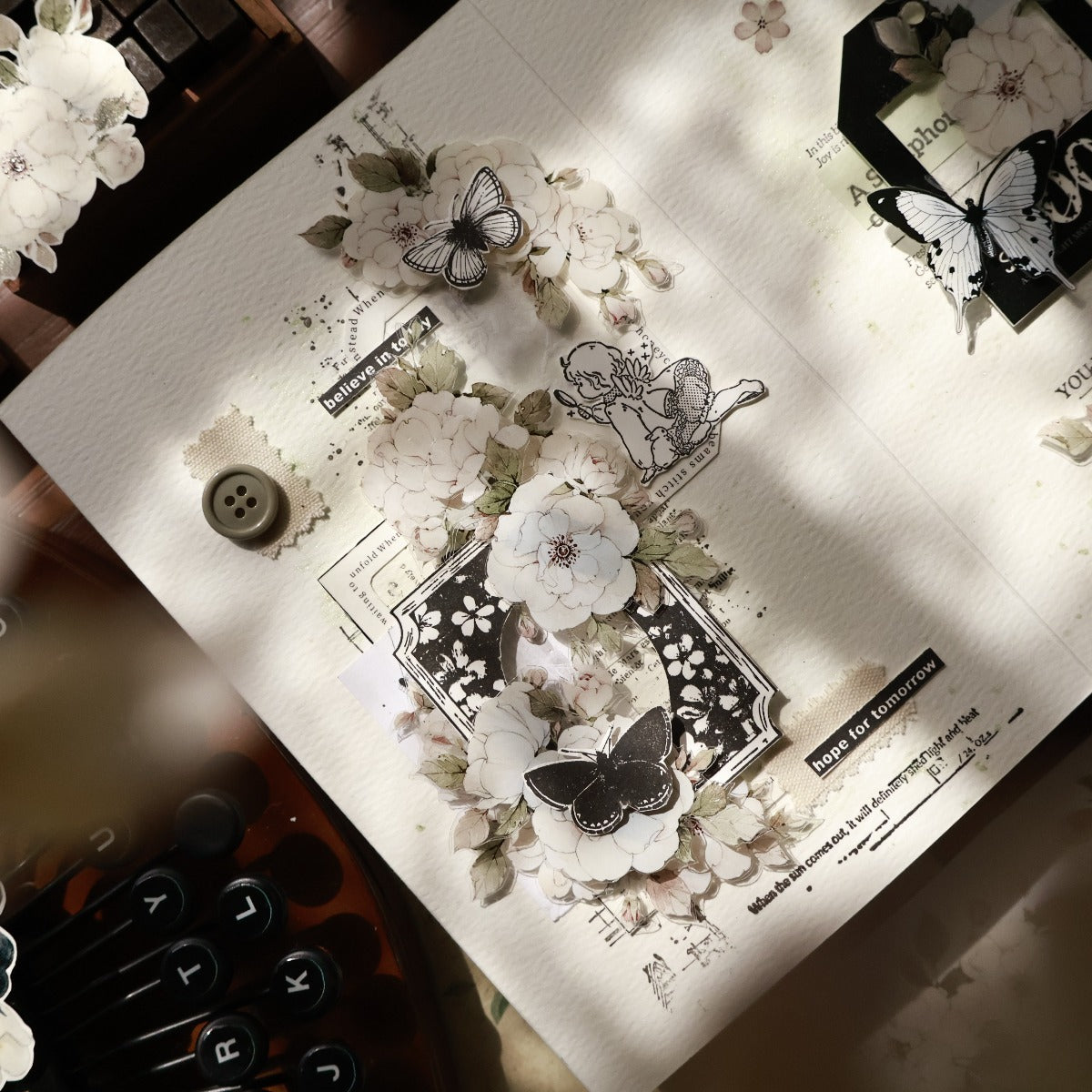 5.2cm*100cm Moonlight Rose Tape