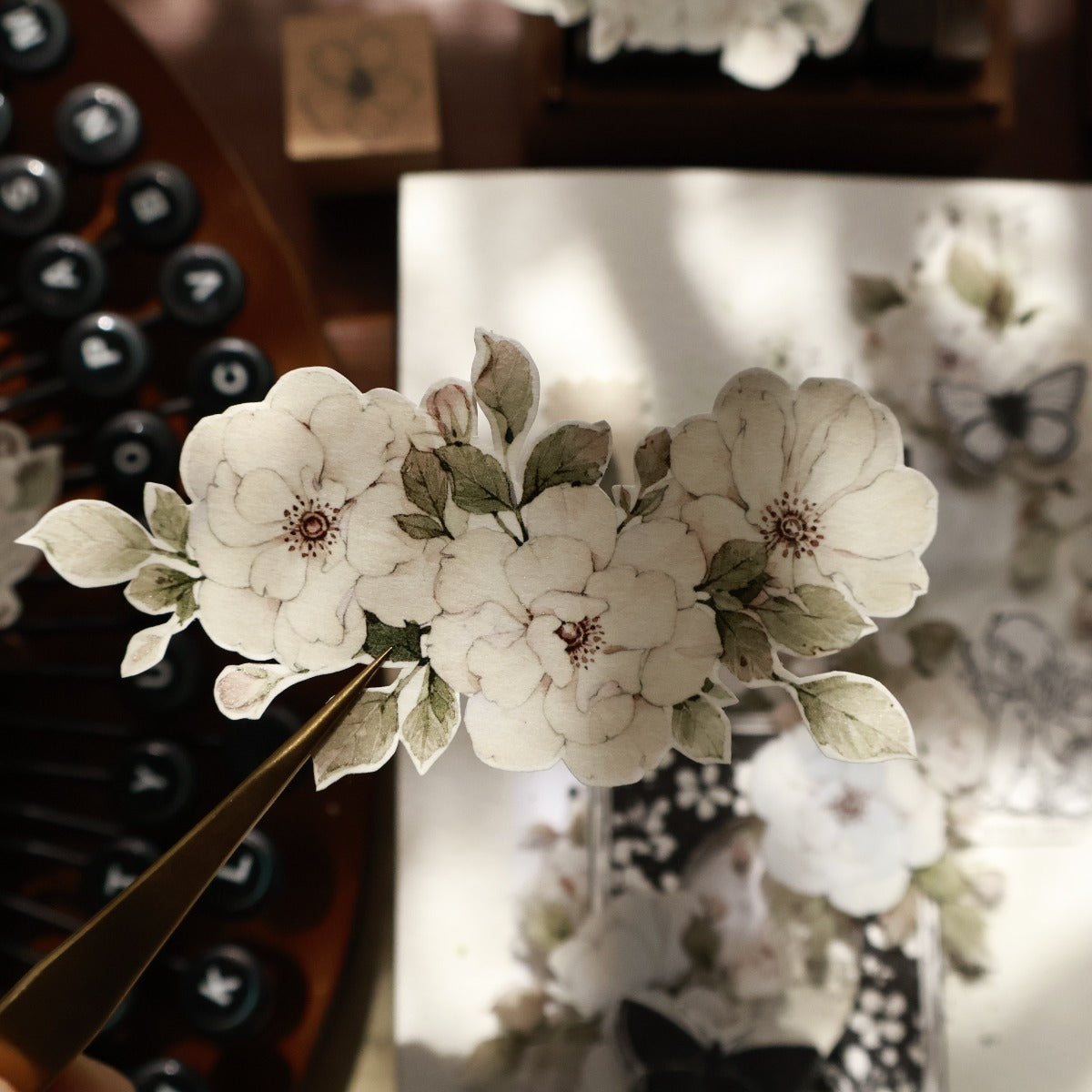 5.2cm*100cm Moonlight Rose Tape