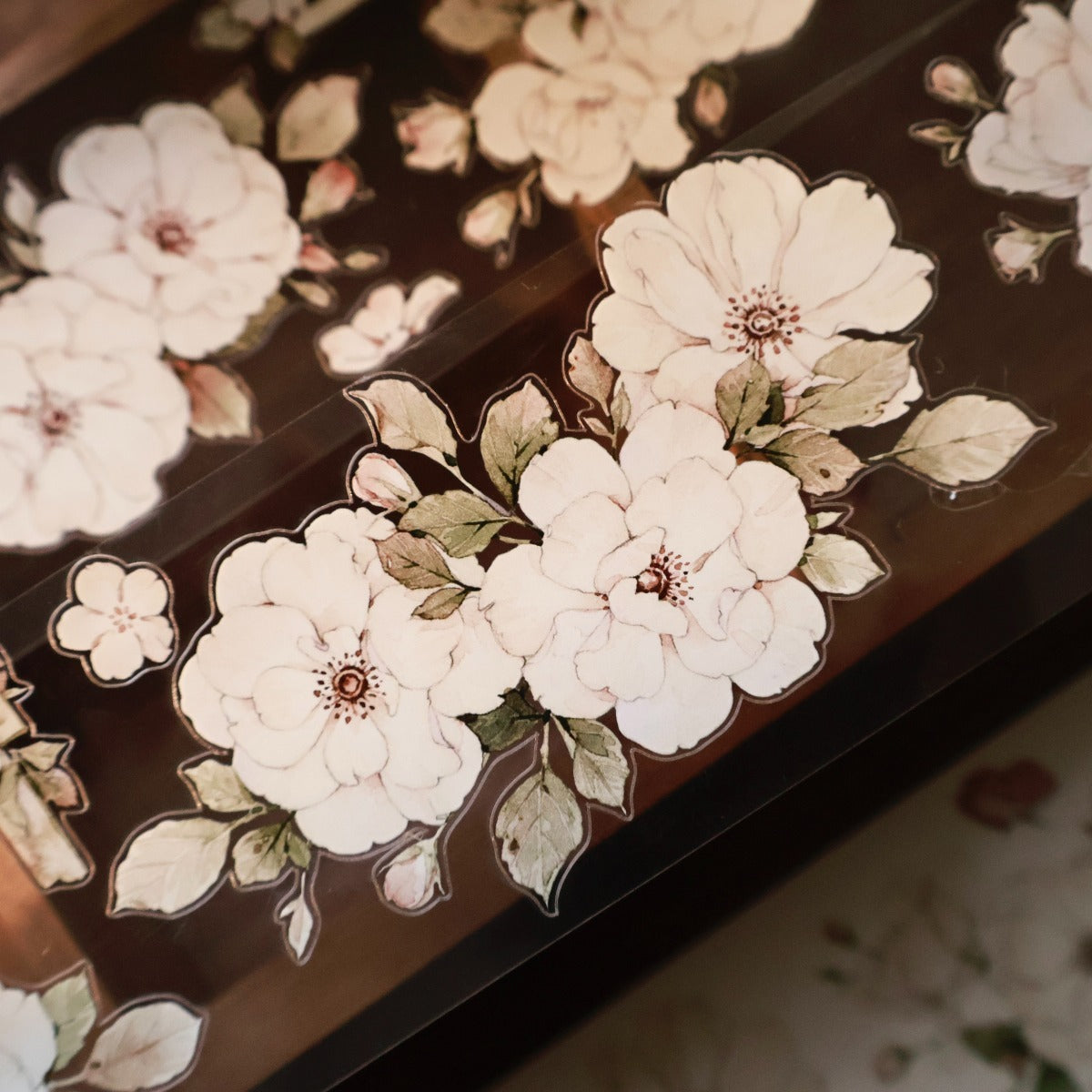 5.2cm*100cm Moonlight Rose Tape