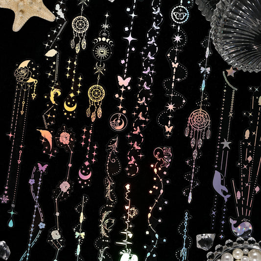Moonlit Tidal Night Sticker 20pcs