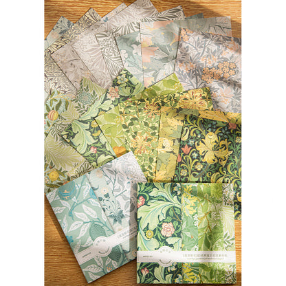 Morris Garden Theme Paper 40pcs