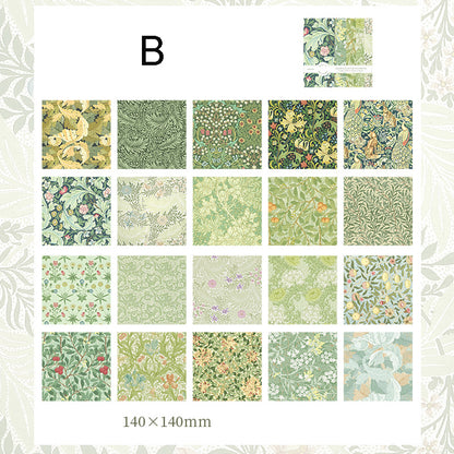 Morris Garden Theme Paper 40pcs