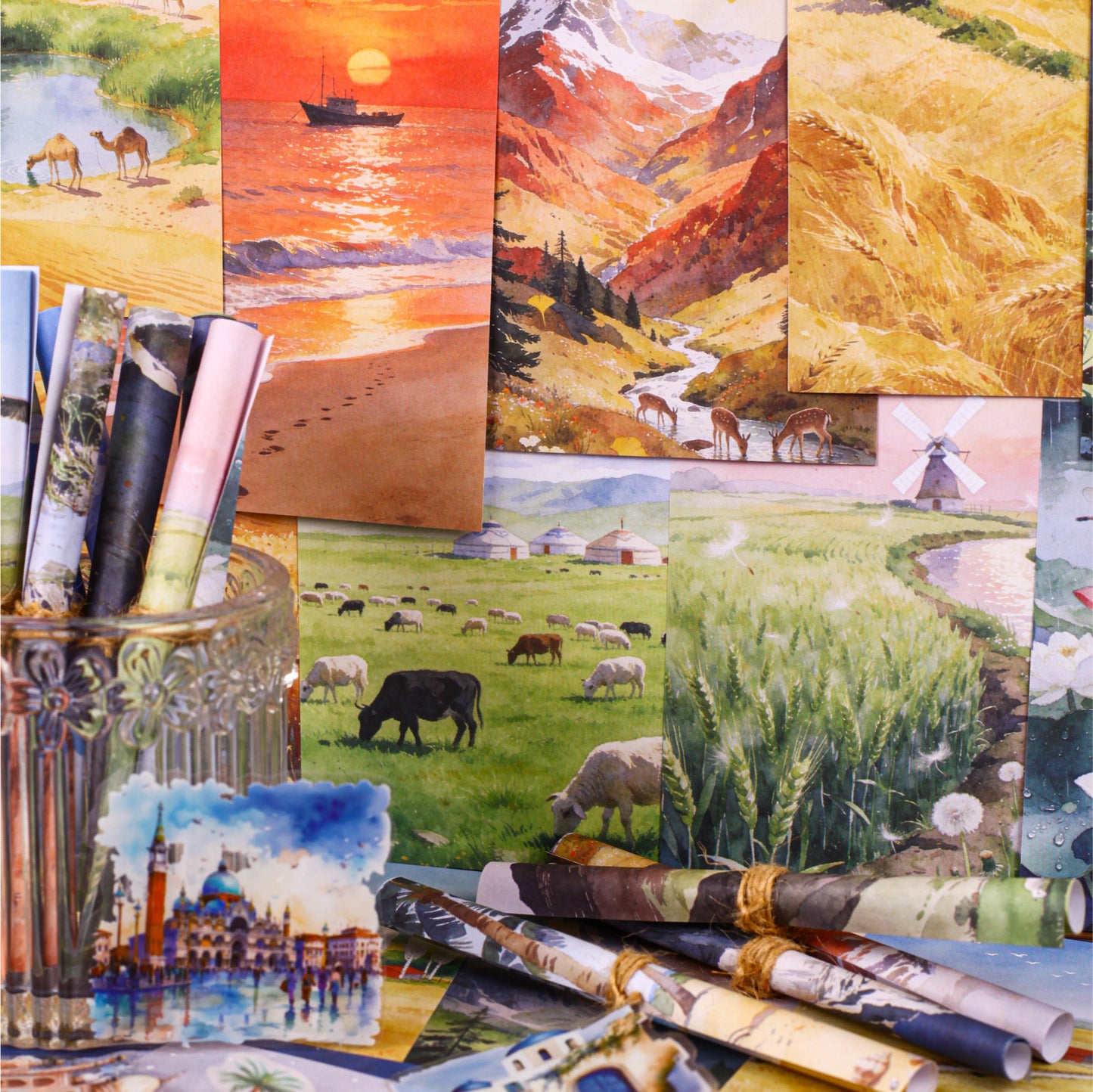 Mountain Wilderness Companion Sticker 46pcs