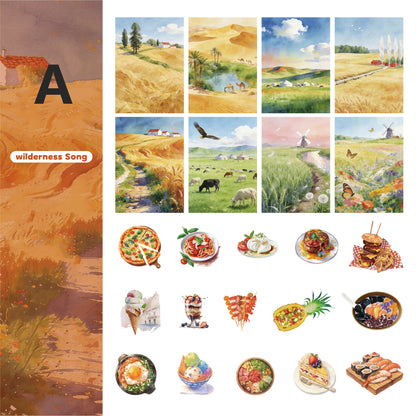 Mountain Wilderness Companion Sticker 46pcs