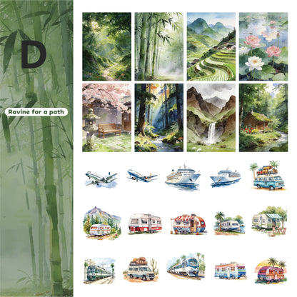 Mountain Wilderness Companion Sticker 46pcs