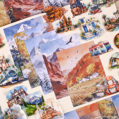 Mountain Wilderness Companion Sticker 46pcs