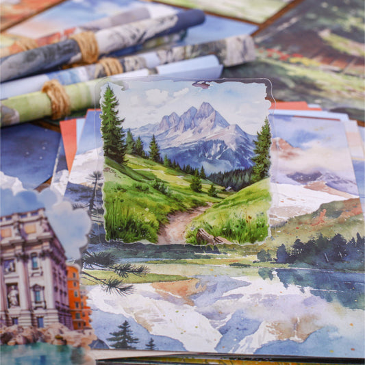 Mountain Wilderness Companion Sticker 46pcs