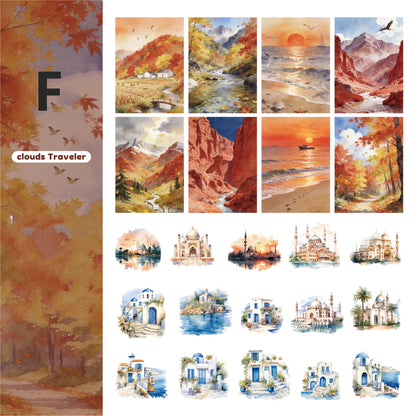 Mountain Wilderness Companion Sticker 46pcs
