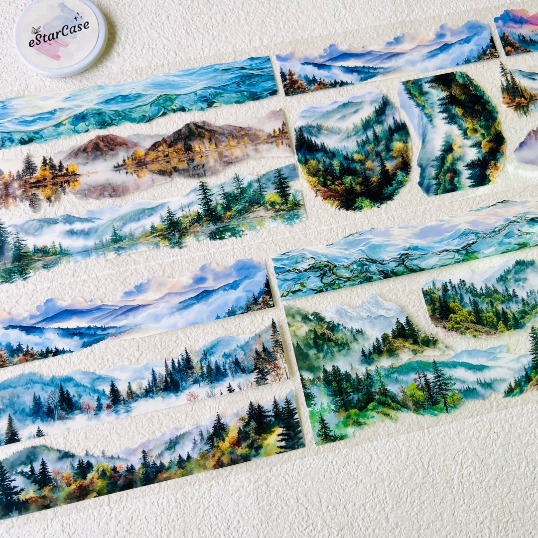 100cm*2m Mountainscape Tape