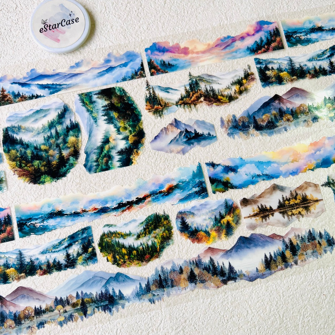 100cm*2m Mountainscape Tape