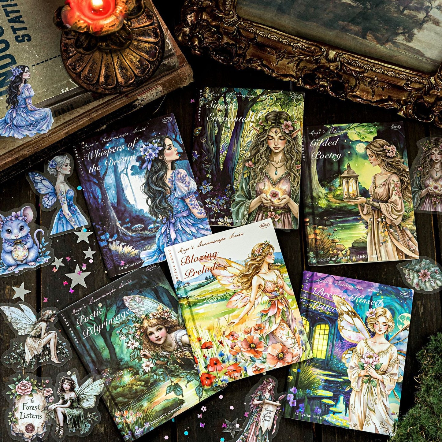 Muse Illusion Sticker 40pcs