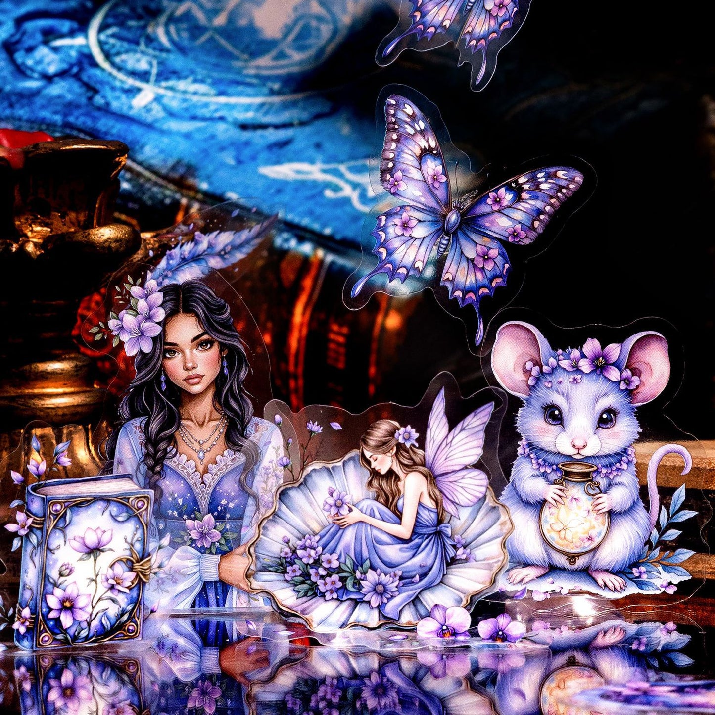 Muse Illusion Sticker 40pcs